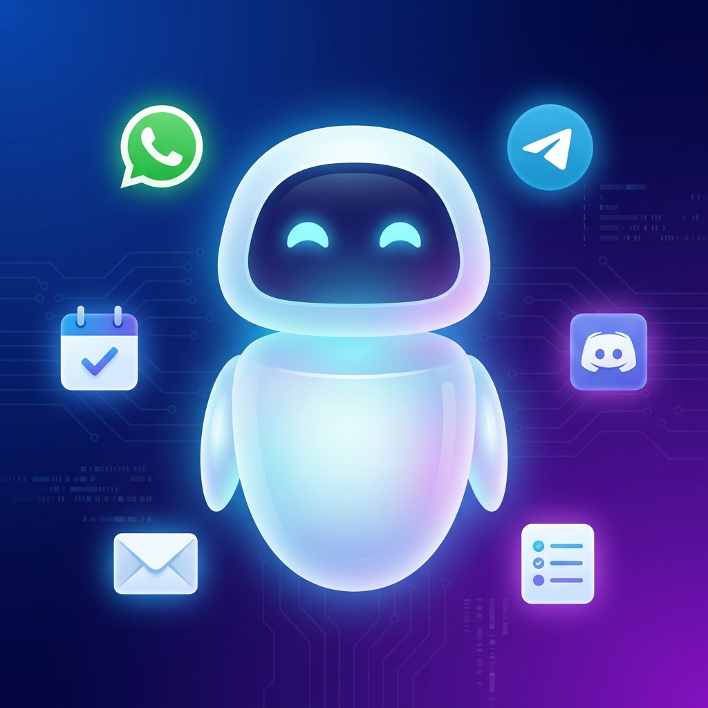 AI autonomous agent illustration